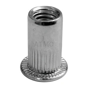 Nitonakrętka stalowa M5 moletowana-kołnierz cylindryczny w op. 1000szt.