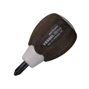 Wkrętak krzyżakowy krótki Vessel  PH2x15 Wood-Compo