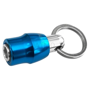 Brelok z uchwytem na na bity sześciokątne 1/4" niebieski Vessel  