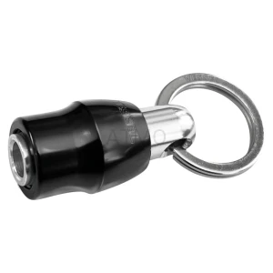 Brelok z uchwytem na na bity sześciokątne 1/4" czarny Vessel  