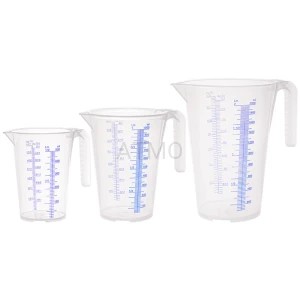 Komplet naczyń pomiarowych 0,5L-1L- 2,0L Pressol