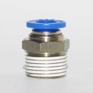 złącze proste wtykowe z gwintem